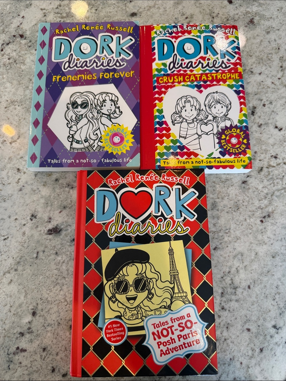 Dork Diaries Kids Book - Set of‎ 3